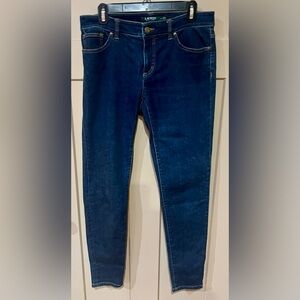 Lauren Ralph Lauren Women's Skinny Jeans - Dark Blue